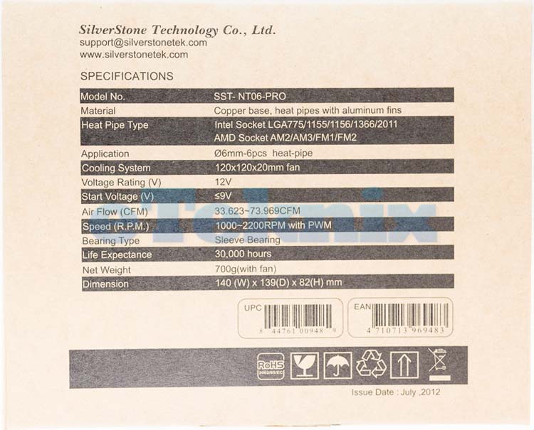 Обзор и тест кулера SilverStone NT06-PRO